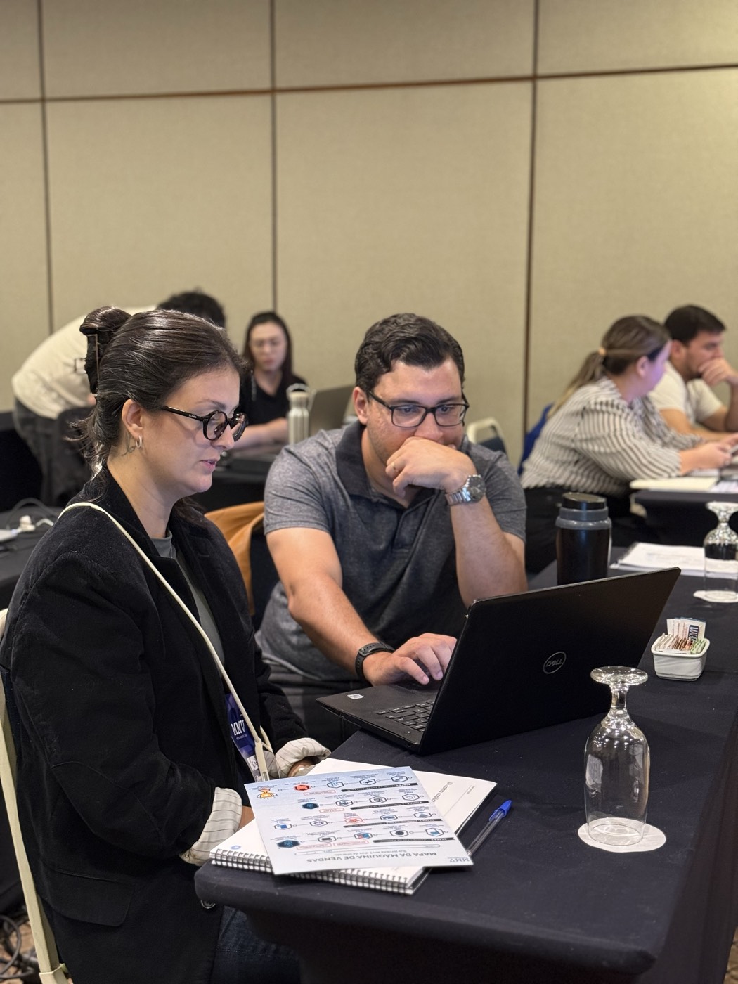 MMV presencial, empresários aplicando o método na prática no CTI